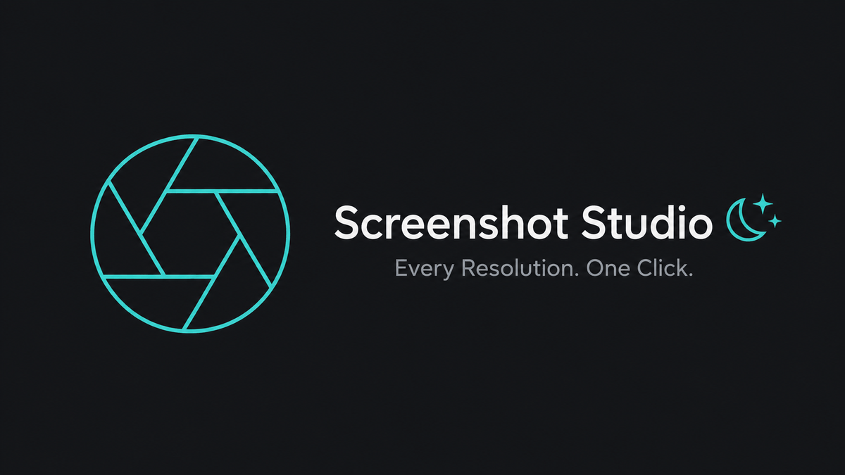 Screenshot Studio — capture every resolution in one click